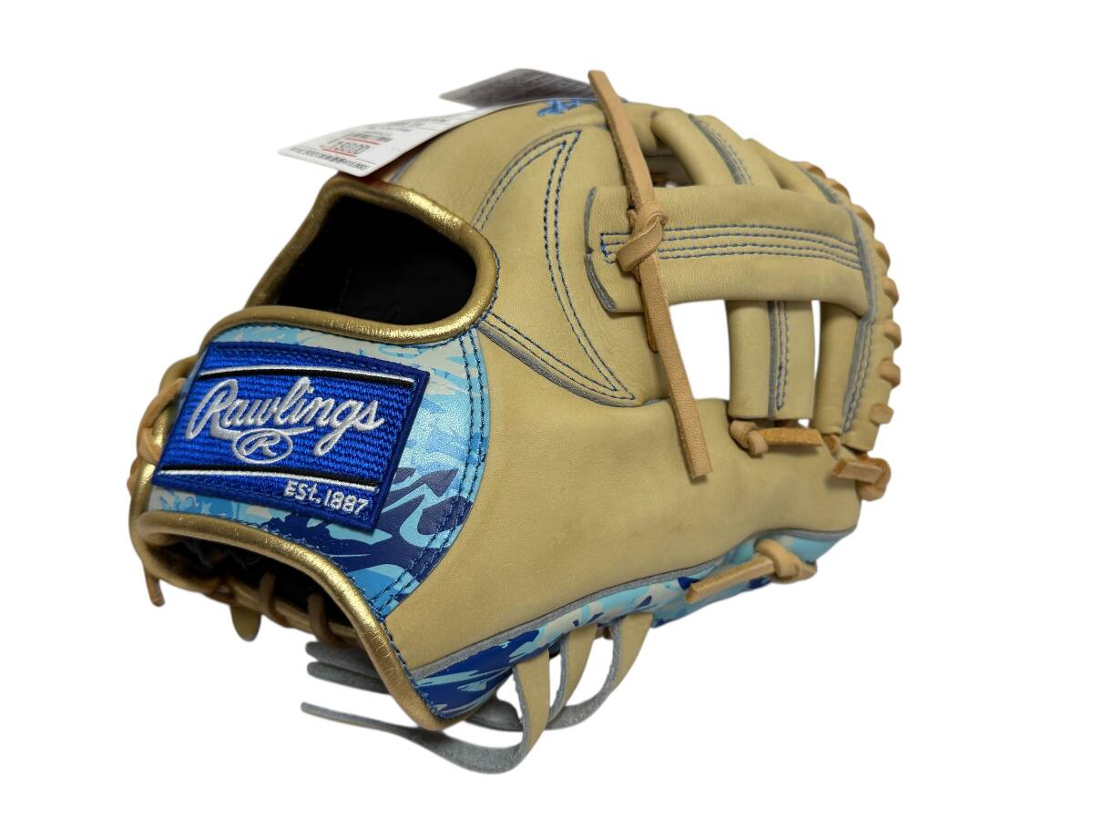 型付け済み 未使用品 Rawlings ローリングス レーニンググラブ 硬式レザー仕様 GH1FGTK4T/ローリングスゲーマー 右投げ用拍卖