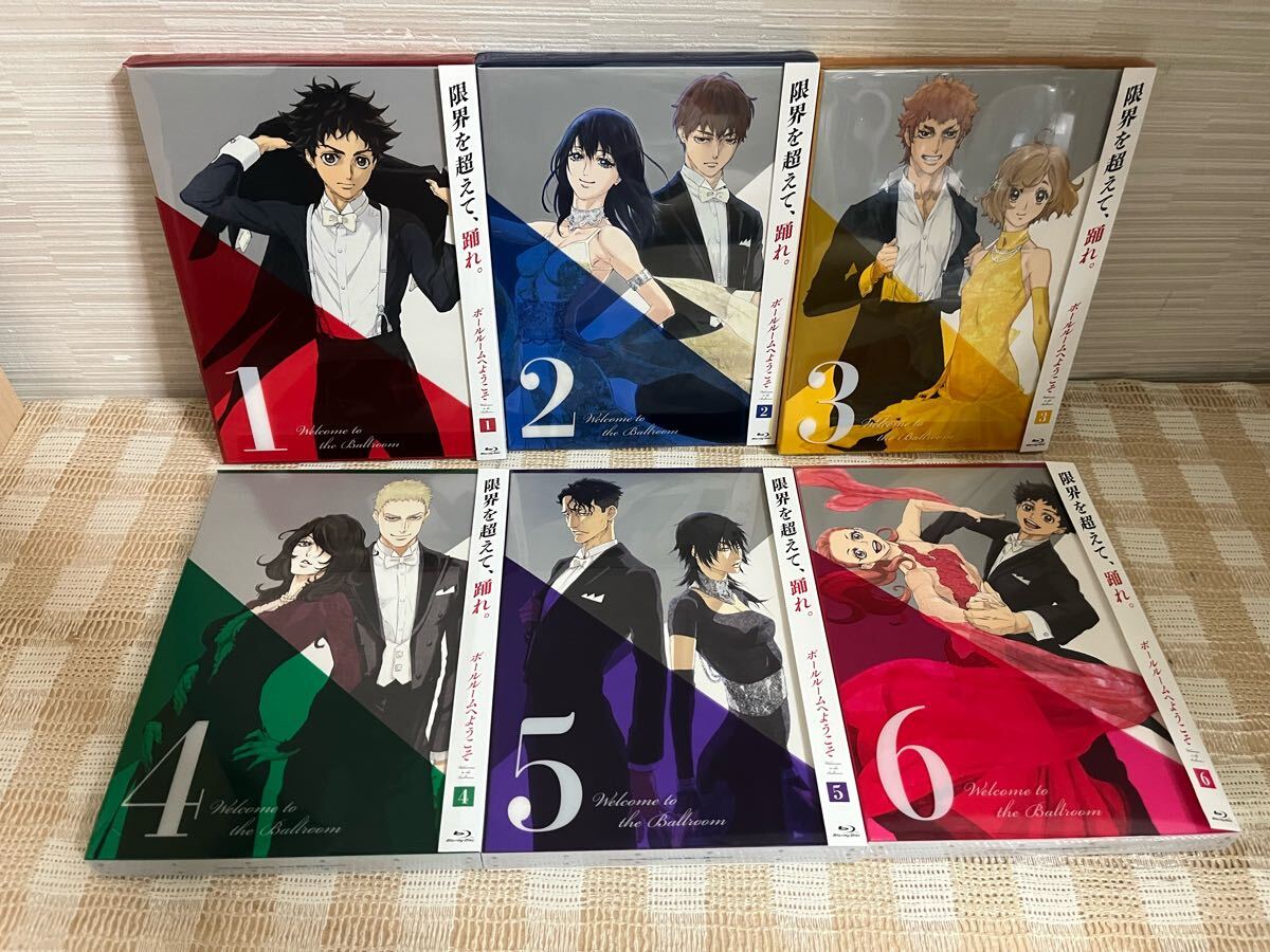 ボールルームへようこそ 初回全6巻セットBlu-ray 即決 送料無料拍卖