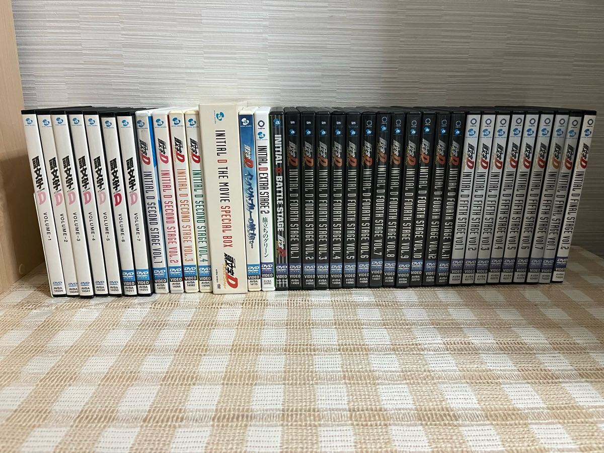 頭文字D 1期〜Final 全36巻セット DVD セル版 即決 送料無料拍卖