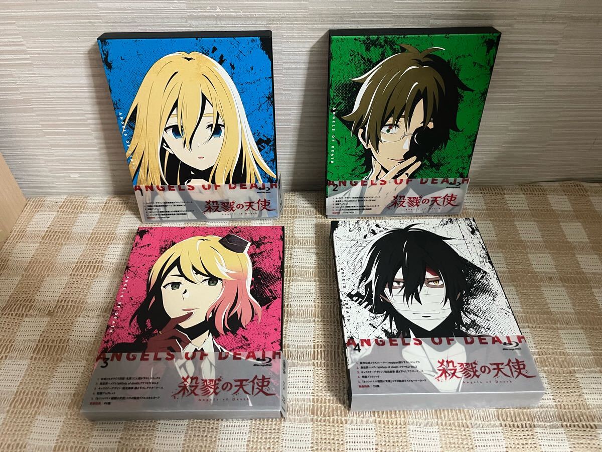 殺戮の天使 初回全4巻セット Blu-ray カード付 即決 送料無料拍卖