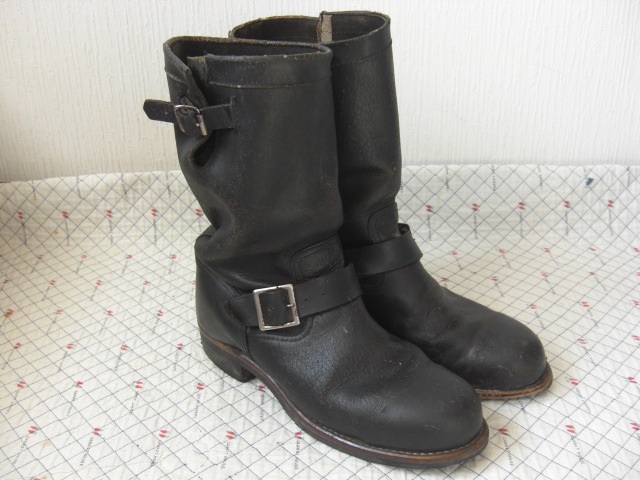 GEORGIA エンジニアブーツ 黒 27.0-27.5cm バイクブーツ拍卖