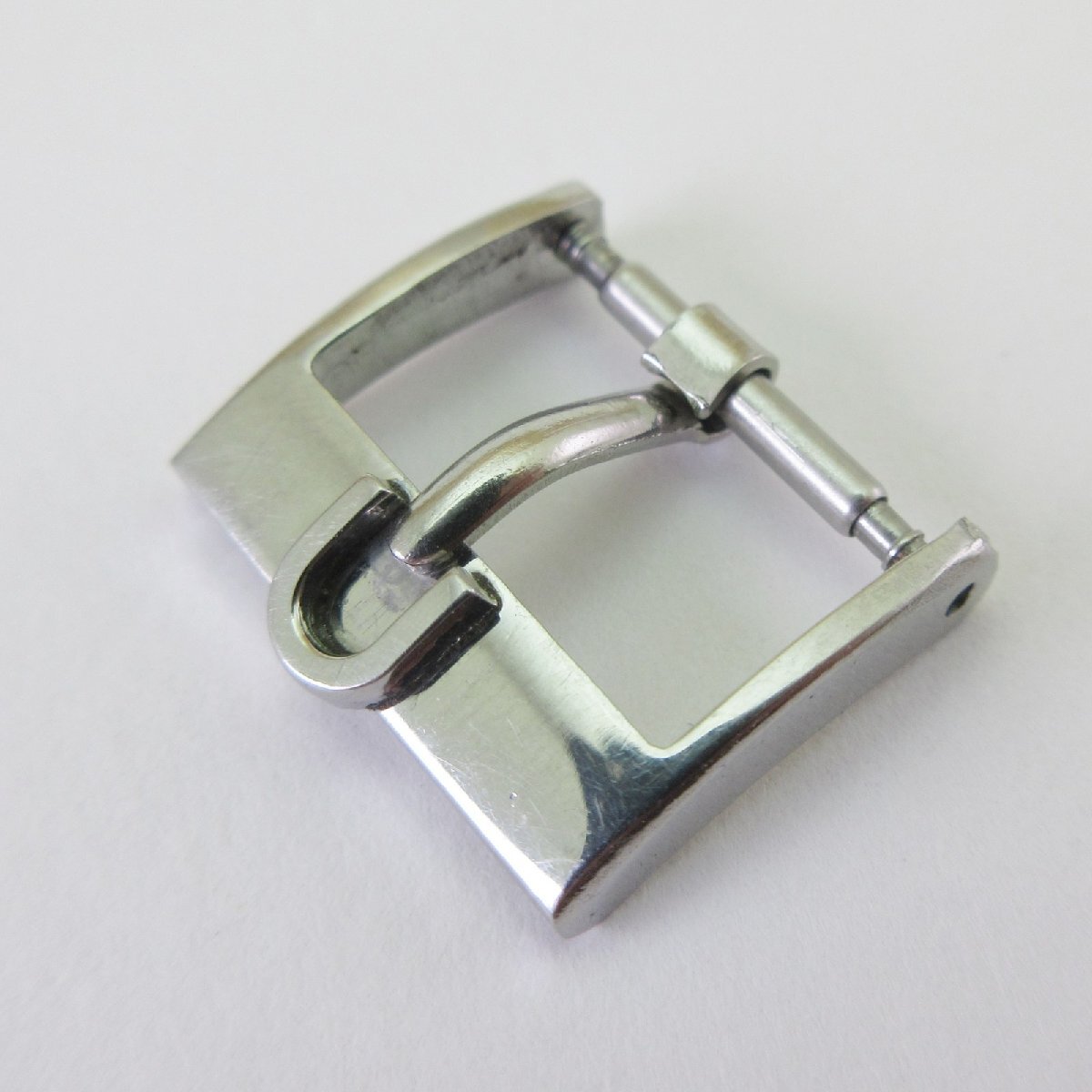希少品 UNIVERSAL GENEVE ユニバーサルジュネーブ  純正尾錠 取付幅 15mm  SS 1960年代拍卖