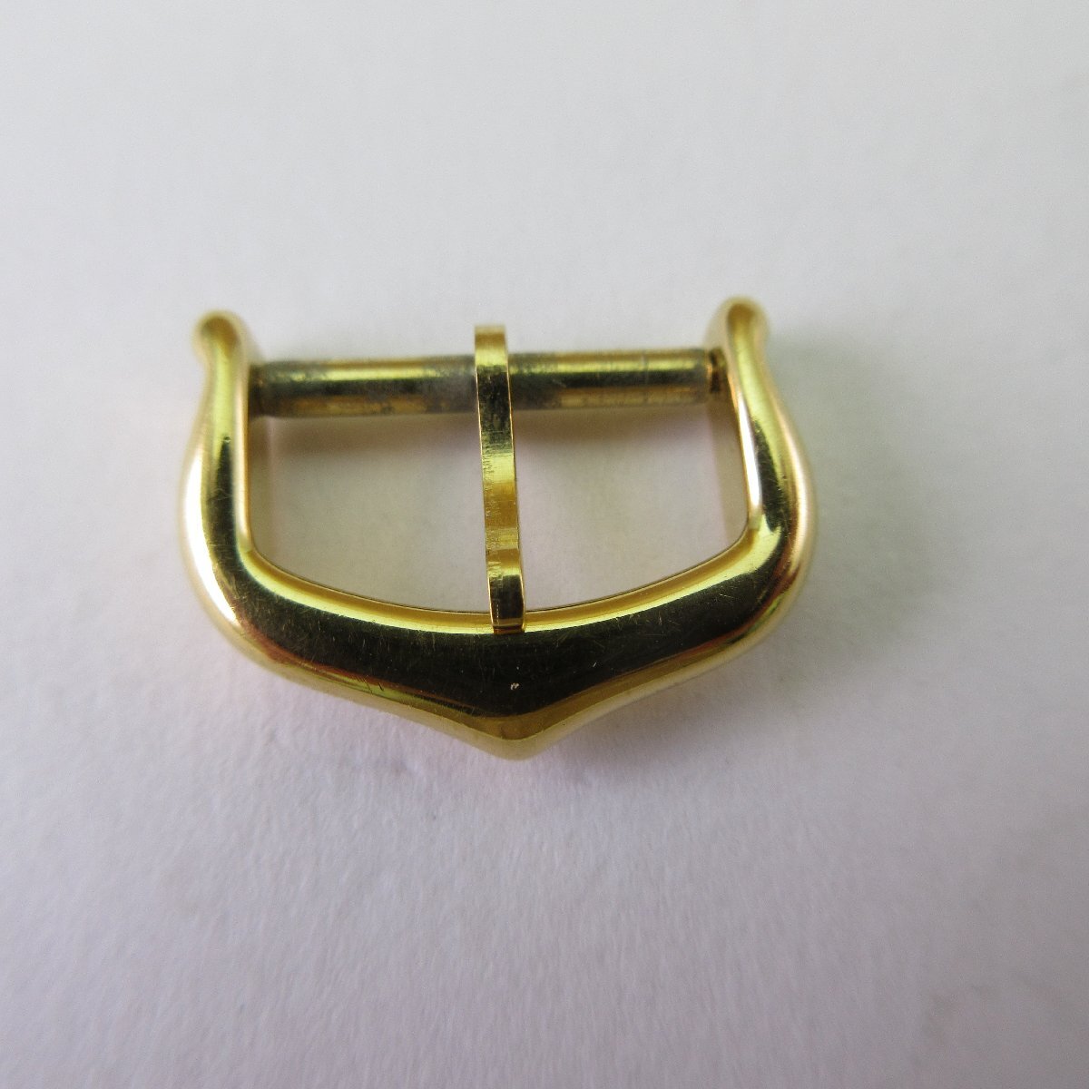 美品 Cartier Buckle GP 14mm/ カルティエ 純正 バックル 尾錠 金メッキ / 取付け幅 14mm拍卖