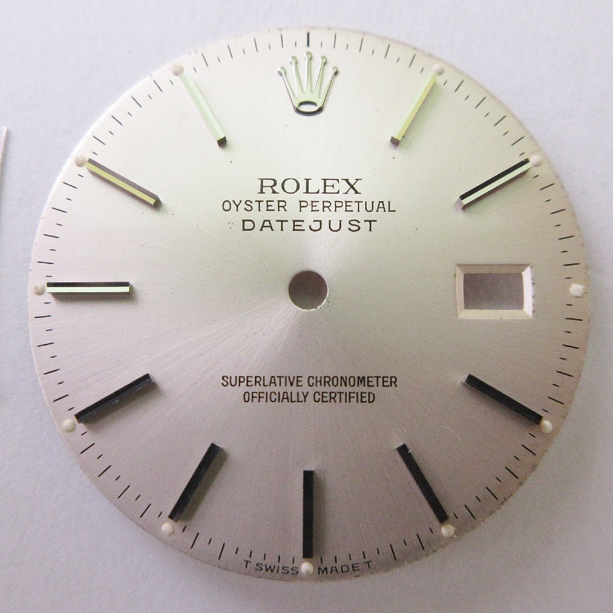 ROLEX Dial & Hands DATEJUST/ ロレックス  デイトジャスト16014.16234等 純正文字盤 針セット(トリチウム)  Cal,3035/3135拍卖