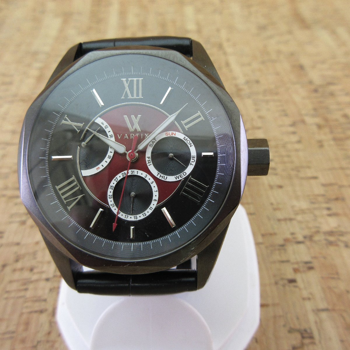 VARTIX  PR02B ALIVE ヴァティックス アライブ デイデイト パワーリザーブ 裏スケ 自動巻 箱、保証書拍卖