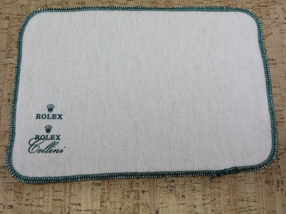 純正品 Rolex / ロレックス 1970~1980年代 ヴィンテージクロス ハンカチ Cellini vintage 未使用品拍卖
