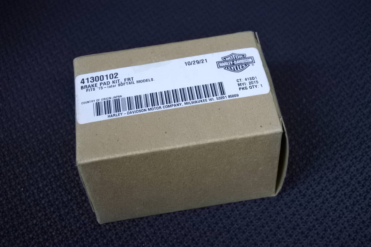 ★Harley-Davidson/ハーレーダビッドソン 純正 ブレーキパッド ソフテイル フロント 41300102 新品★拍卖