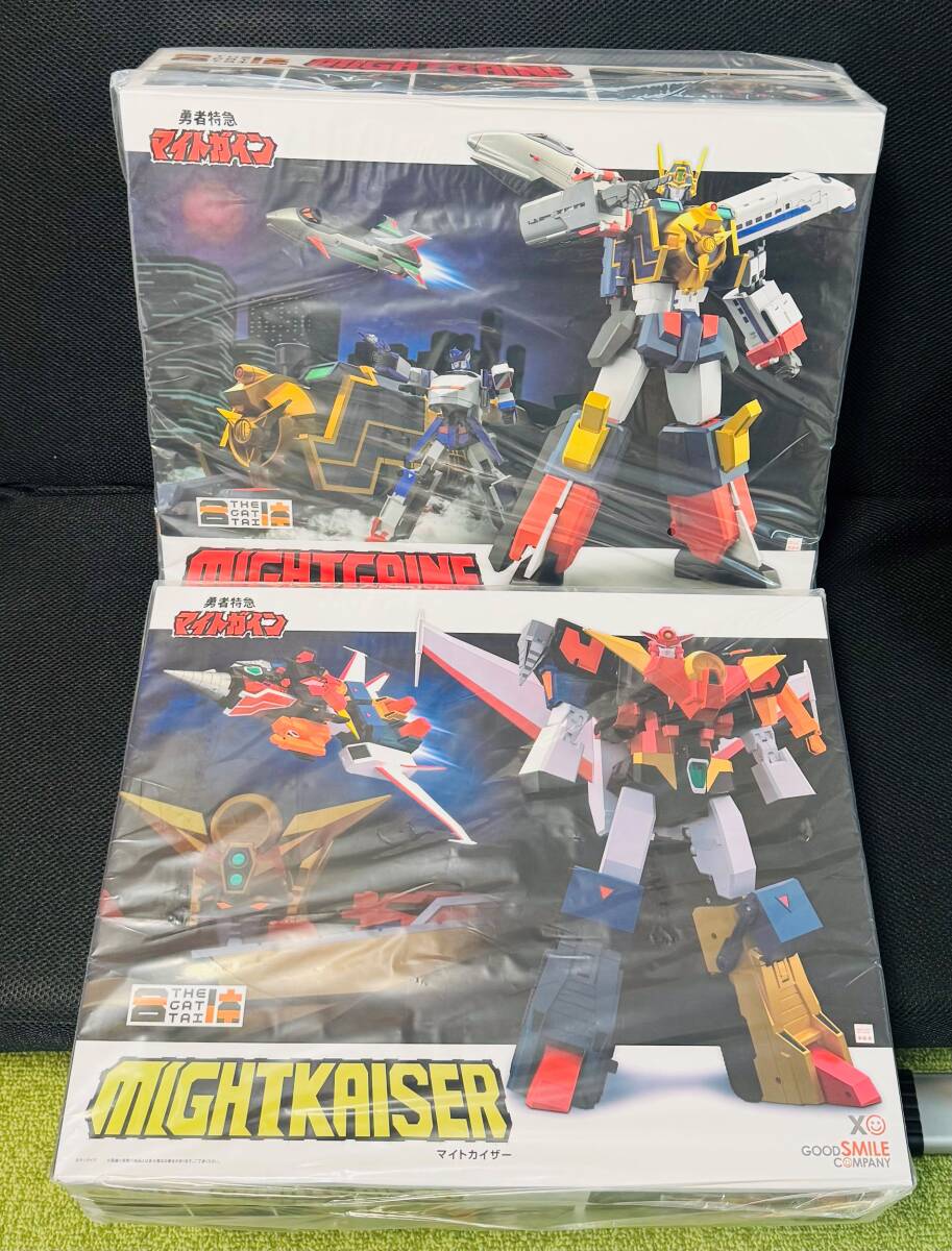 THE合体 マイトガイン&マイトカイザー 2個セット:新品拍卖