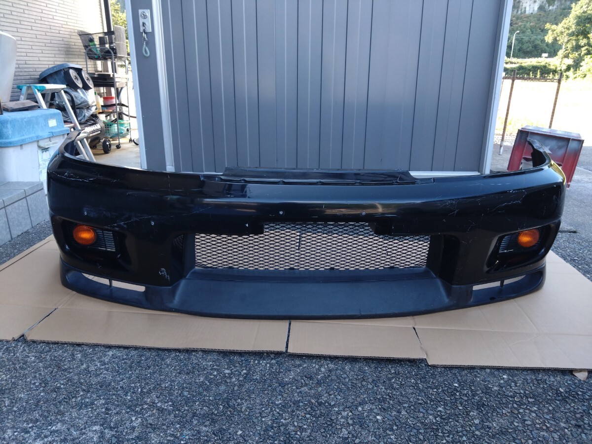 ☆希少☆ 日産 純正 BNR33 スカイライン GT-R フロントバンパー 中古 絶版 ウインカー ガーニッシュ 西濃運輸着払い個人名営業所止め 前期拍卖