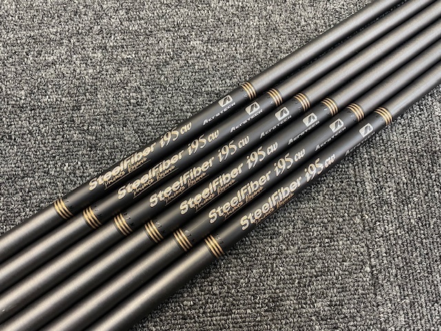 中古★True Temper Aerotech社製 スチールファイバー SteelFiber Private Reserve i95 CW(R)★ #5〜PW 6本セット拍卖