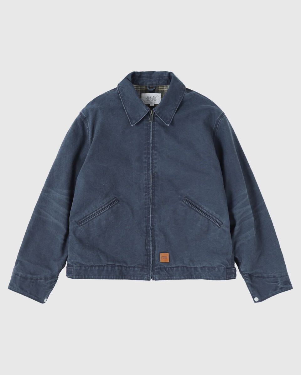SEDAN ALL-PURPOSE Vintage Washed Cotton Duck Jacket XL チャコール ダックジャケット セダンオールパーパス カーハート fresh service拍卖