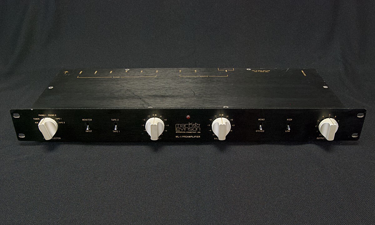 ♪♪Mark Levinson ML-1 プリアンプ MM仕様、マークレビンソン♪♪拍卖