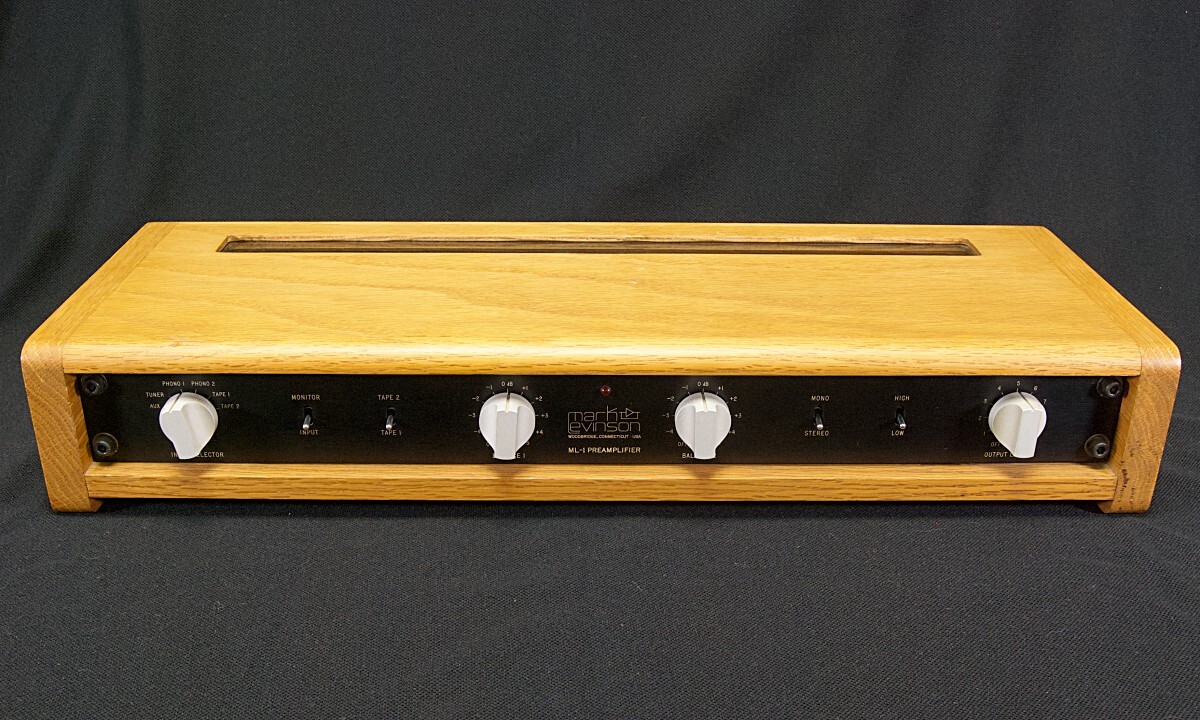 ♪♪Mark Levinson ML-1 プリアンプ MC/MM仕様、マークレビンソン♪♪拍卖