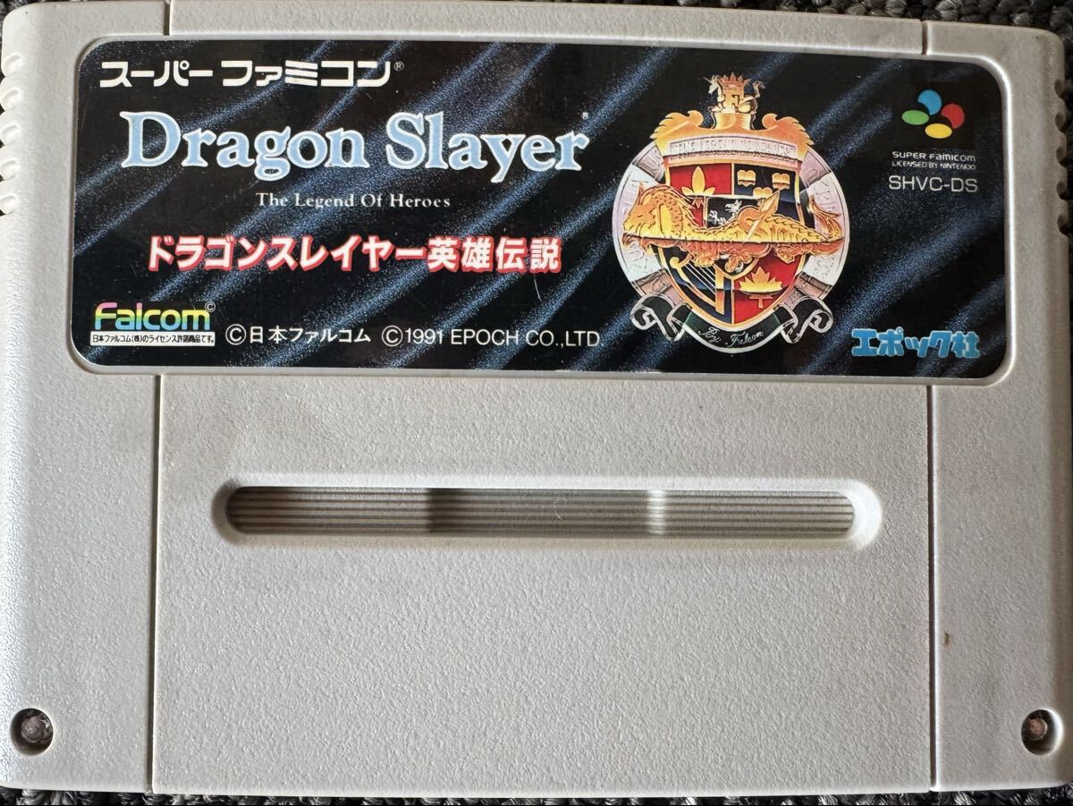 カセットのみ初期動作確認済 ドラゴンスレイヤー英雄伝説拍卖