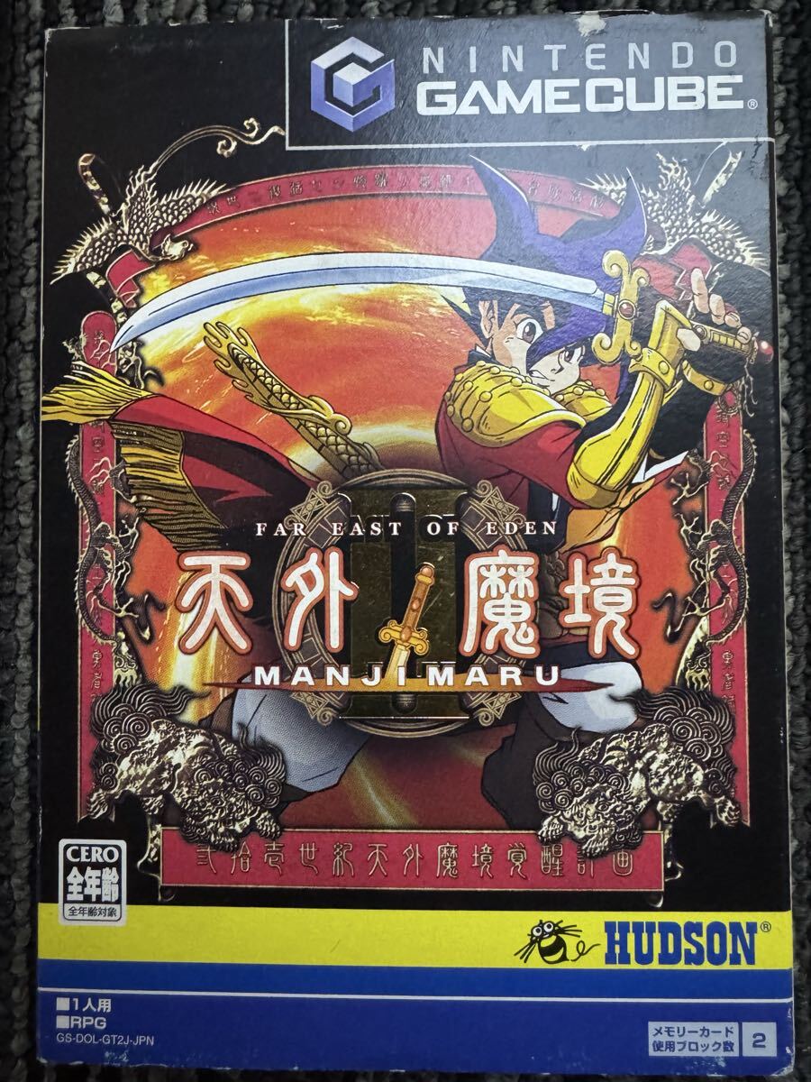紙ケースとケース説明書付 天外魔境Ⅱ ゲームキューブ拍卖