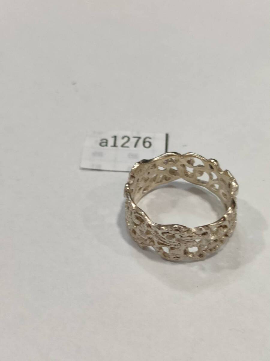 a1276 シルバーリング AG950 Rathio リングサイズ12号 重さ3.5g拍卖