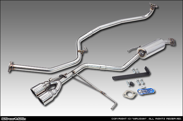 ホンダ N-VAN(NA車)用センターツインマフラー拍卖