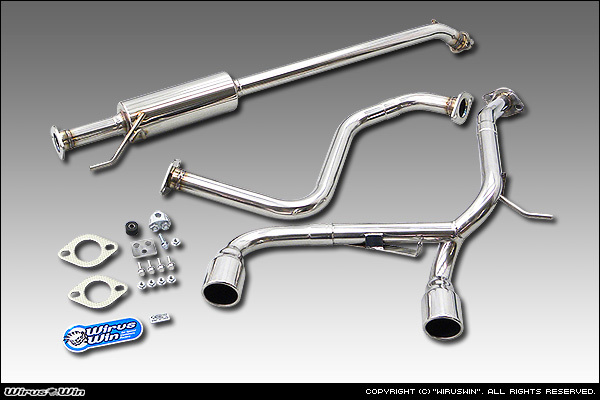 スズキ ワゴンRスマイル(2WD)用デュアルツインマフラー拍卖