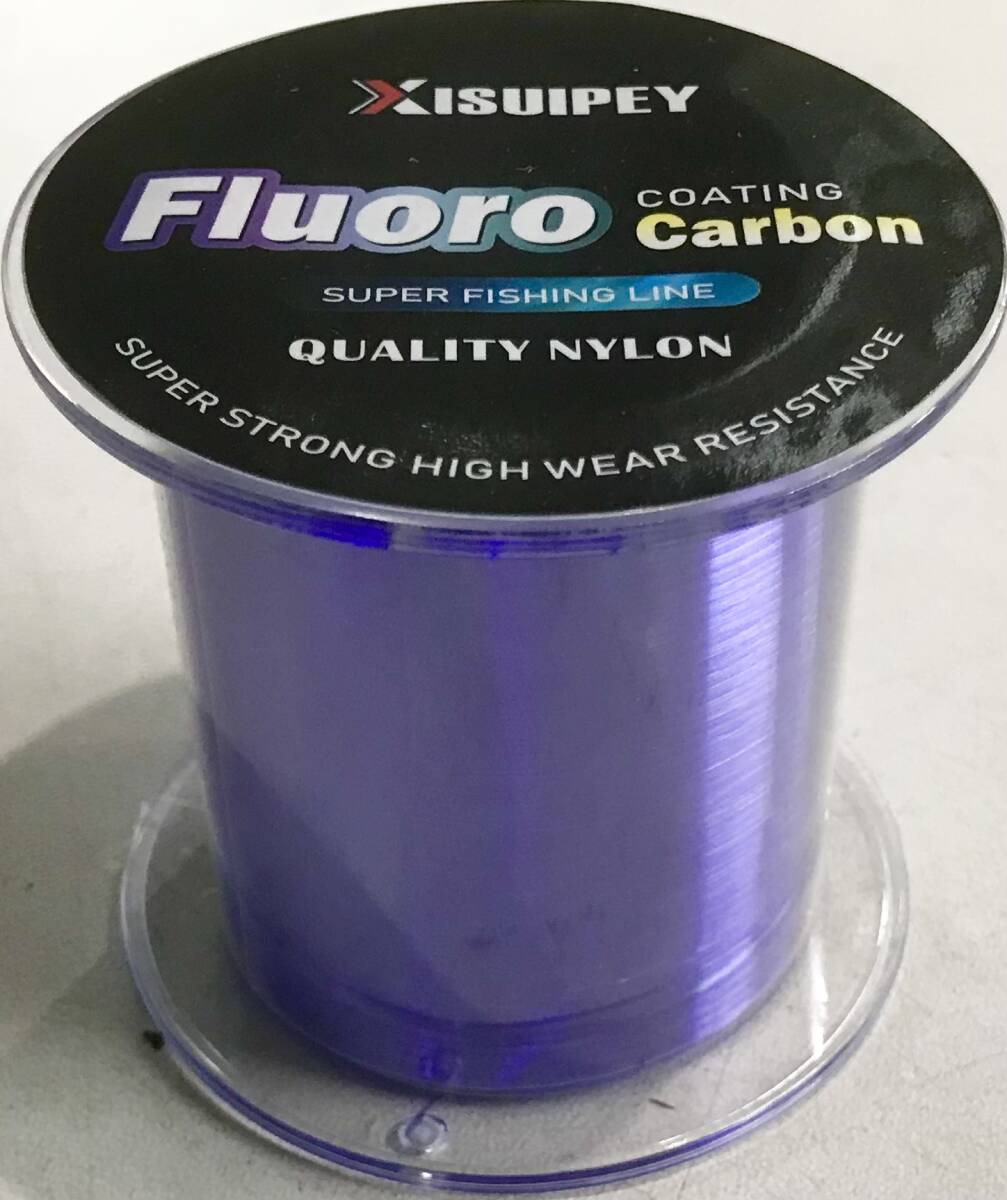 フロロカーボンライン500メートル☆0.6号☆0.13㎜☆5.2ポンド☆送料無料☆新品未使用☆パープル☆XISUIPEY FLUORO CARBON LINE☆釣り糸拍卖