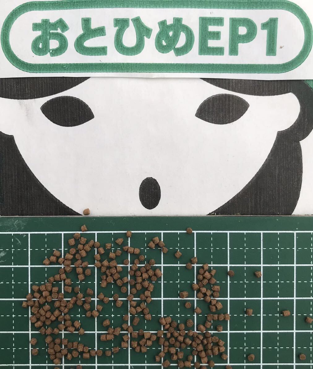 おとひめEP1(900グラム)沈下性1.3〜1.7㎜粒(金魚 らんちゅう 熱帯魚 海水魚 錦鯉 イモリ ウーパールーパー)(高タンパク 高嗜好性)送料無料拍卖