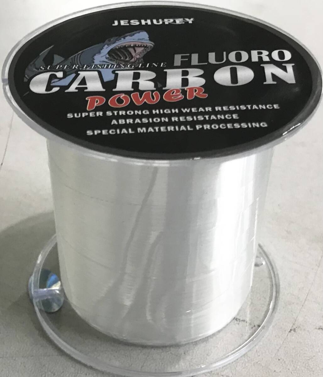 フロロカーボンライン500メートル☆1.2号☆0.18㎜☆10.3ポンド☆送料無料☆新品未使用☆クリアー☆JESHUPEY FLUORO CARBON LINE☆釣り糸☆拍卖