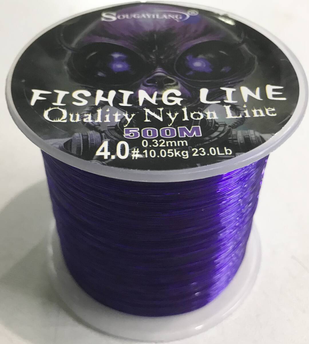 ナイロンライン500メートル☆4号☆0.32㎜☆23ポンド☆送料無料☆新品未使用☆パープル☆SOUGAYILANG Quality nylon Line拍卖