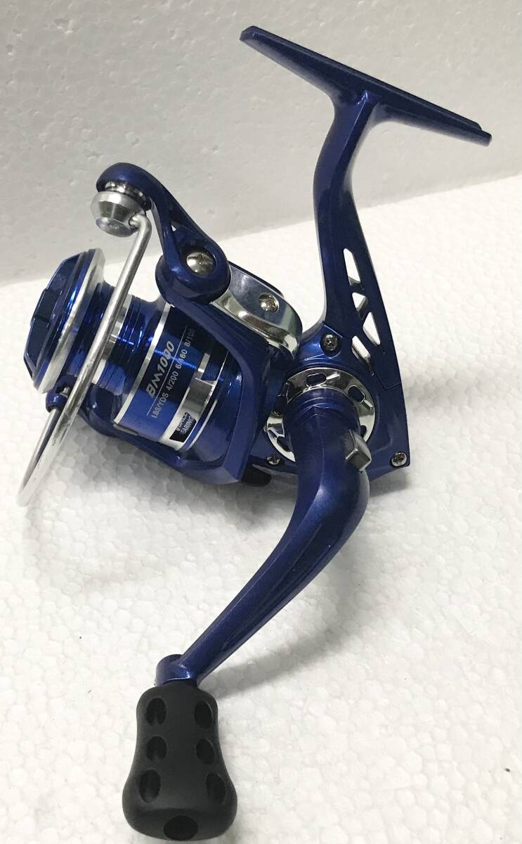 PROBEROSスピニングリールBM1000☆送料無料☆新品未使用☆ブルーメタリック☆左右ハンドル変更可能☆188グラム☆アルミ合金スプール☆拍卖