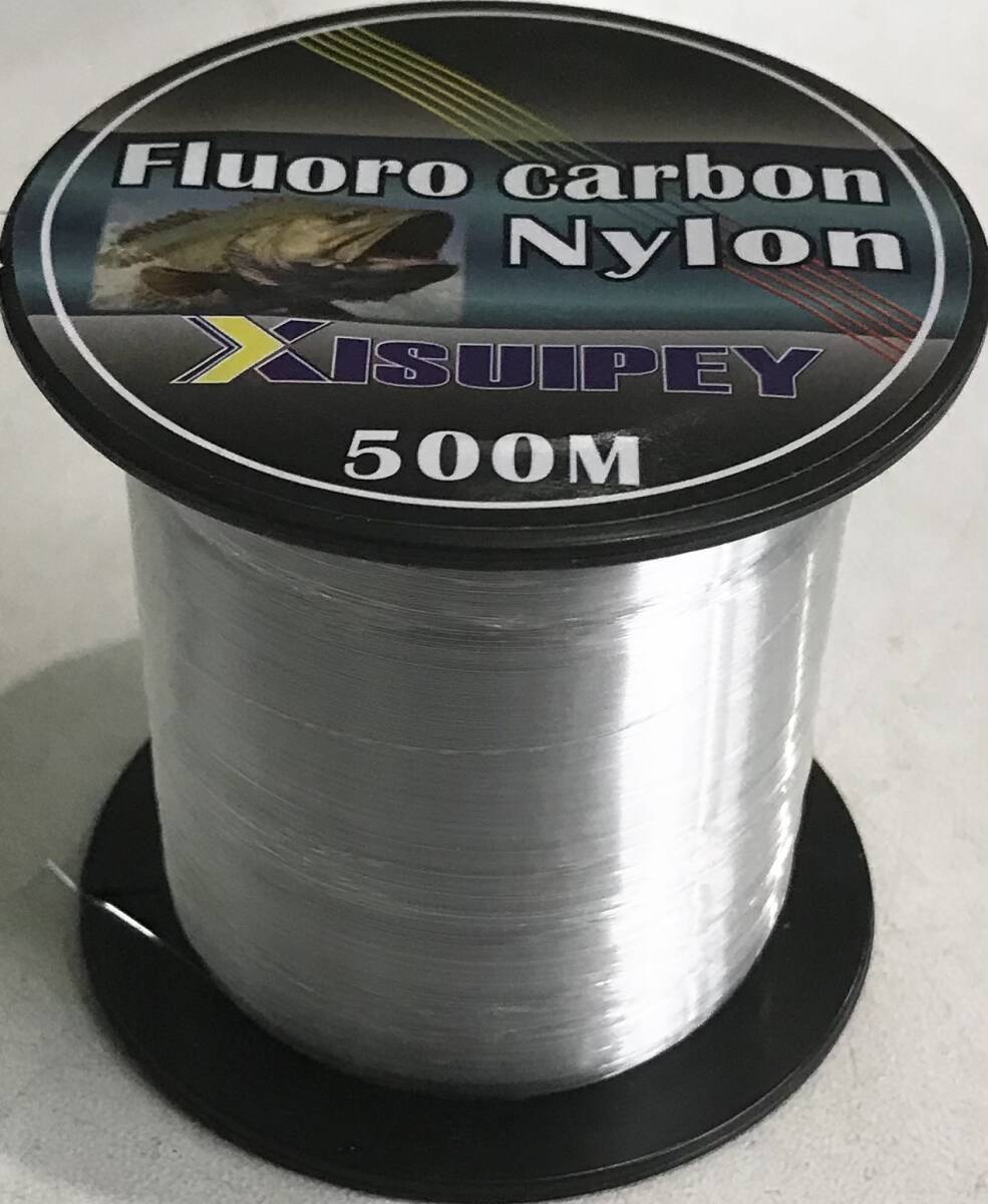 フロロカーボンライン500メートル☆0.4号☆0.1㎜☆3.51ポンド☆送料無料☆新品未使用☆クリアー☆XISUIPEY FLUORO CARBON LINE☆釣り糸☆拍卖