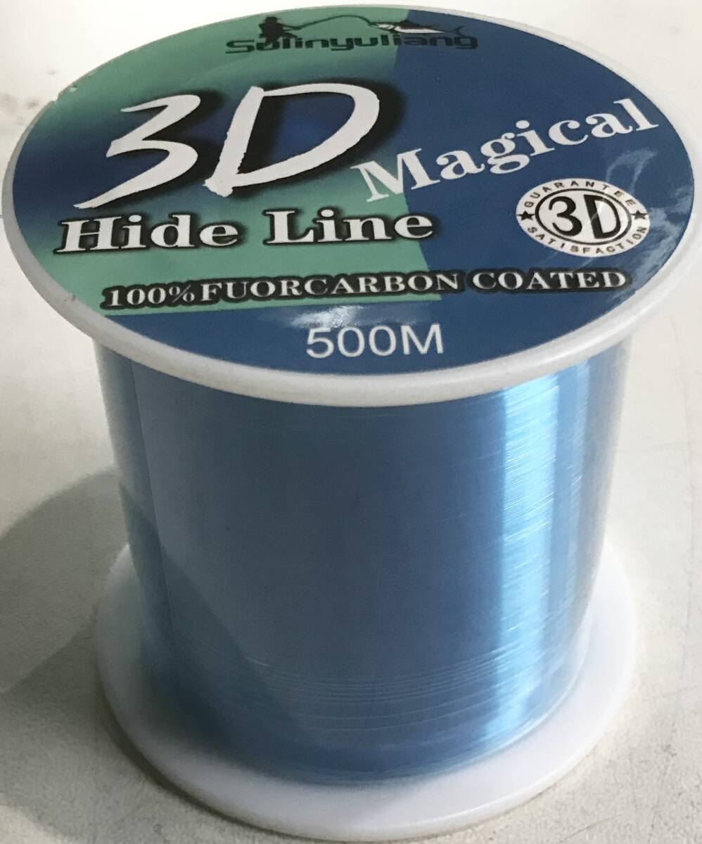 フロロカーボンライン500メートル☆3号☆0.286㎜☆12.3ポンド☆送料無料☆新品未使用☆SOUGAYILANG 3D magical hyde Line拍卖