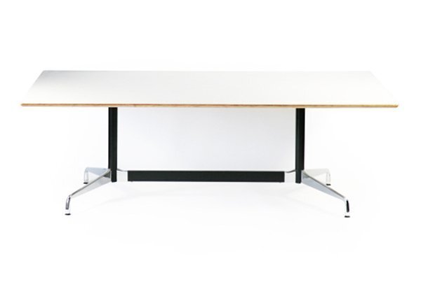 送料無料 訳あり イームズ セグメンテッドベーステーブル イームズテーブル W220×D120×H74 cm センターテーブル 会議テーブル 会議用拍卖