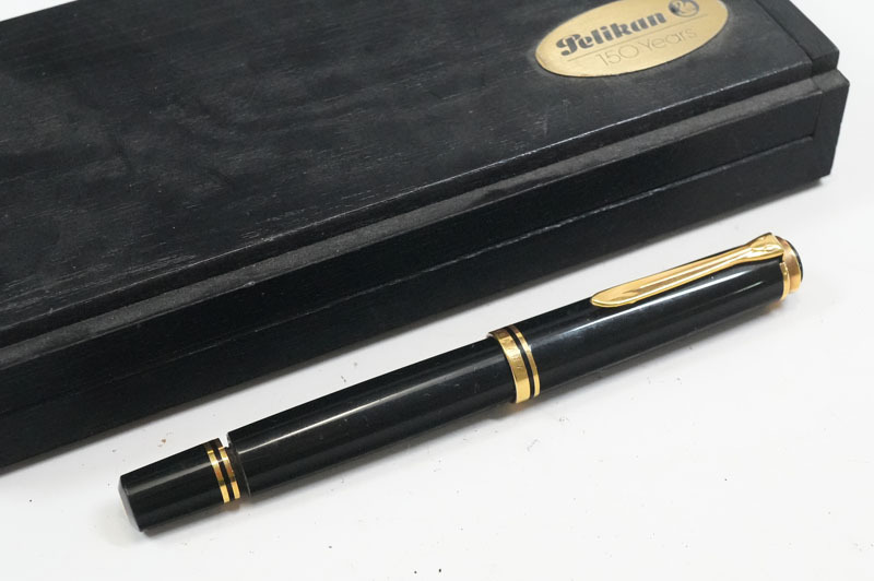 【K635】Pelikan/ペリカン W.GERMANY ペン先:18C750 万年筆 筆記用具 ケース付 拍卖