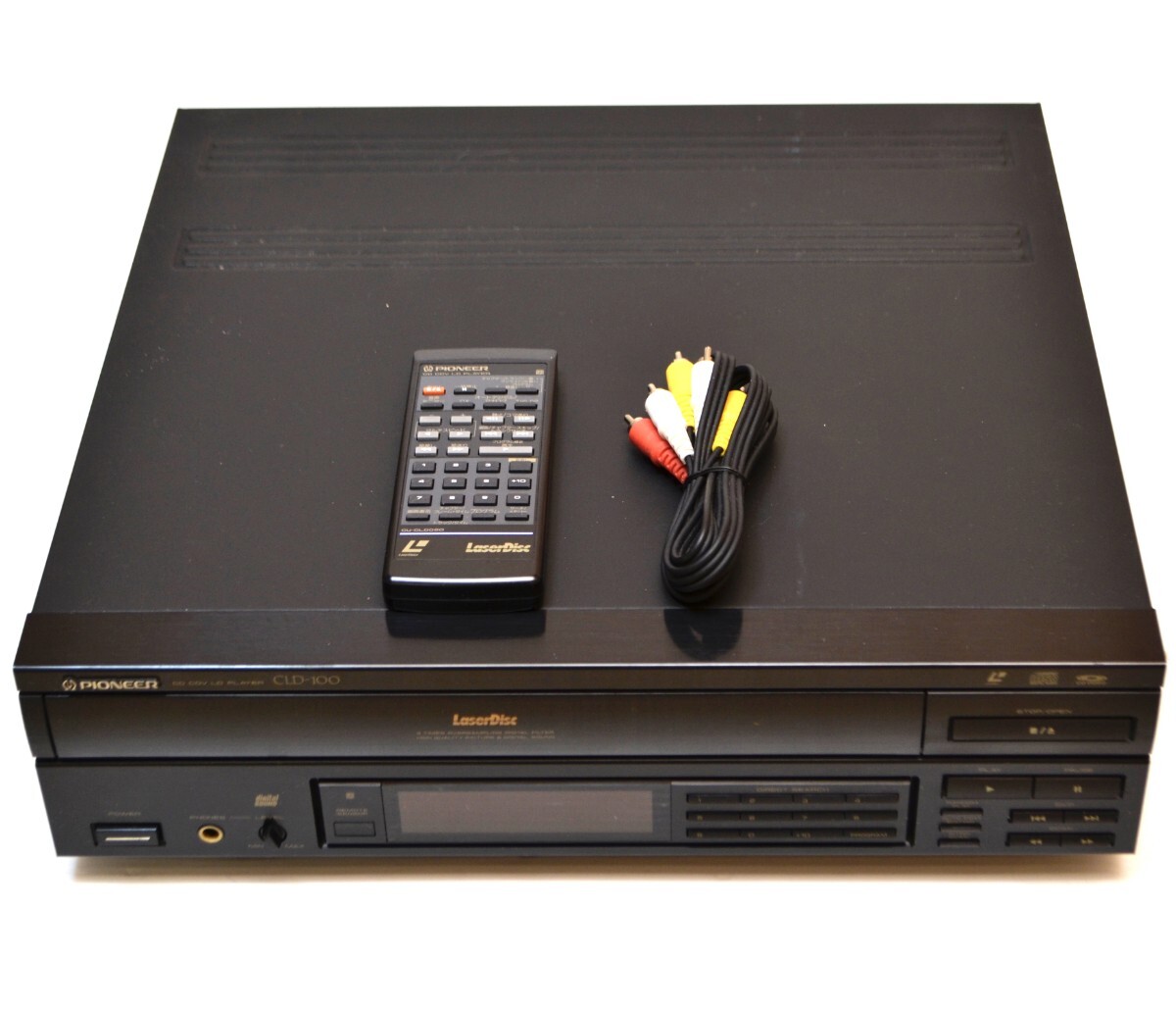 【リモコン付/動確済】Pioneer パイオニア CLD-100 CU-CLD020 LDプレーヤー CD レーザーディスク Laser Disc CLD-110 の兄弟機拍卖