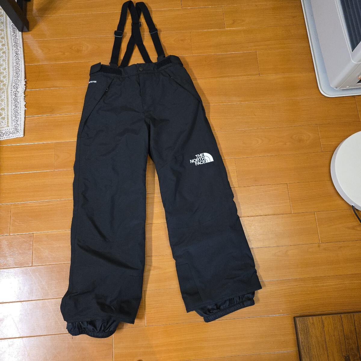 ノースフェイス スノーパンツ GORE-TEX 140cm 黒拍卖