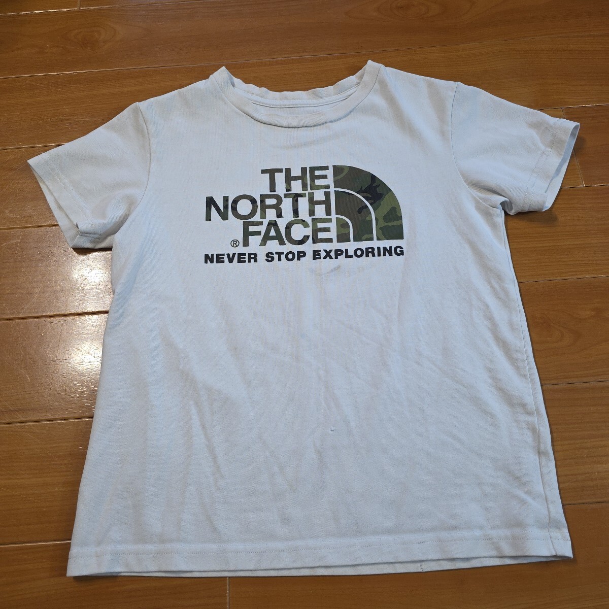 THE NORTH FACE  白Tシャツ  140㎝拍卖