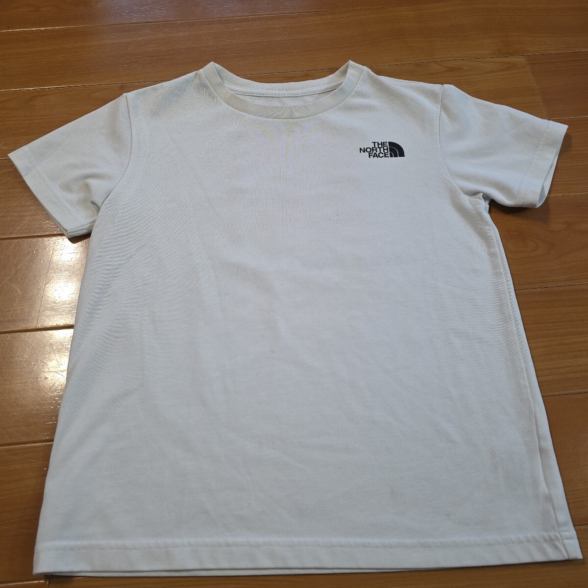 ノースフェイス THE NORTH FACE ボックスロゴ Tシャツ 140cm  ホワイト拍卖
