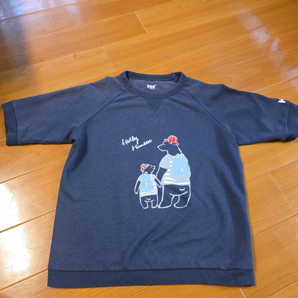 ヘリーハンセン フリース Tシャツ 140㎝  ネイビー 拍卖