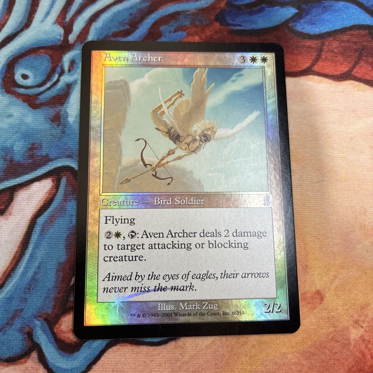 100円スタート MTG マジックザギャザリング foil オデッセイ 英語 エイヴンの射手/Aven Archer拍卖