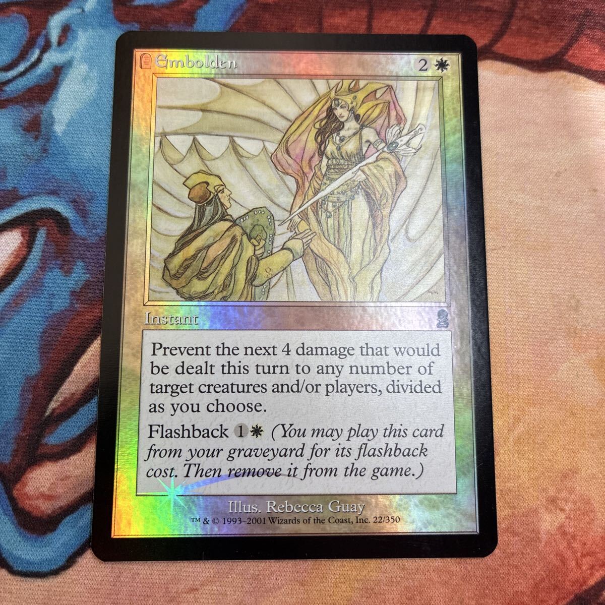 100円スタート MTG マジックザギャザリング foil オデッセイ 英語 励まし/Embolden拍卖