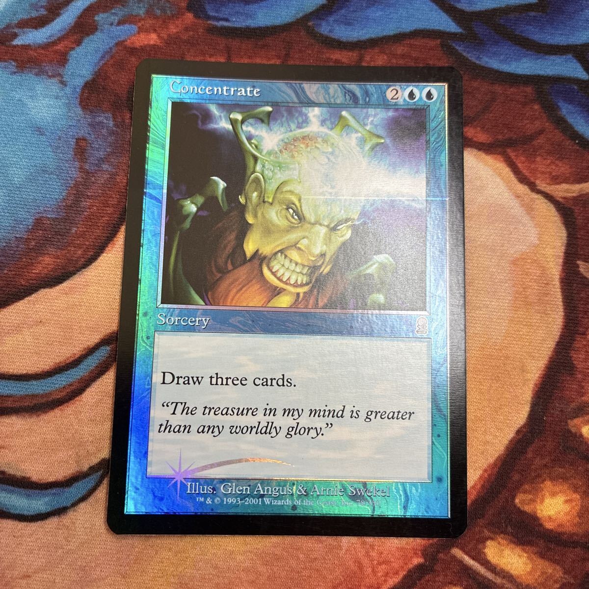 100円スタート MTG マジックザギャザリング foil オデッセイ 英語 集中/Concentrate拍卖