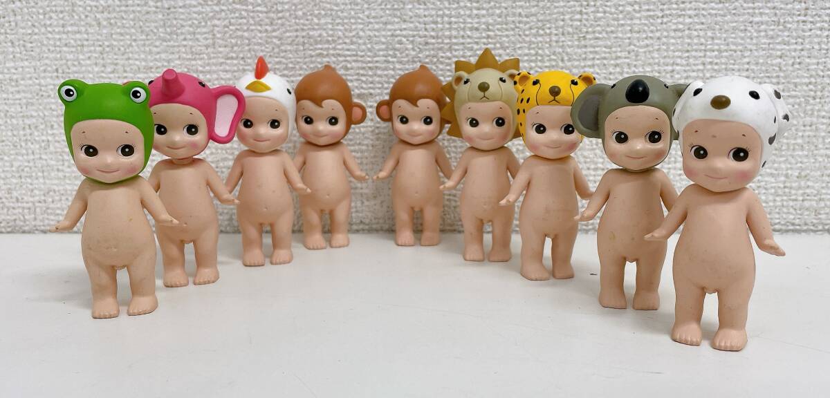 【ソニーエンジェルアニマル 9体セット★★★】ヒョウ/カエル/サル/ライオン/ゾウ/ダルメシアン/ニワトリ/コレクション/A710-064拍卖