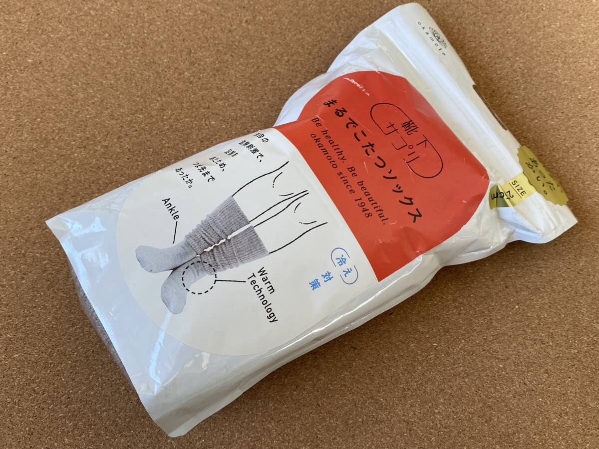 とにかく、あったかい!★新品【岡本】靴下サプリ まるでこたつソックス(日本製)拍卖