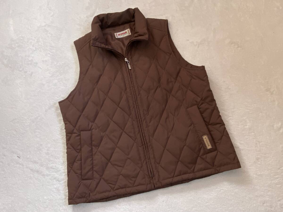 ダウン80%★美品【マックレガー】婦人ダウンベスト(L)★拍卖
