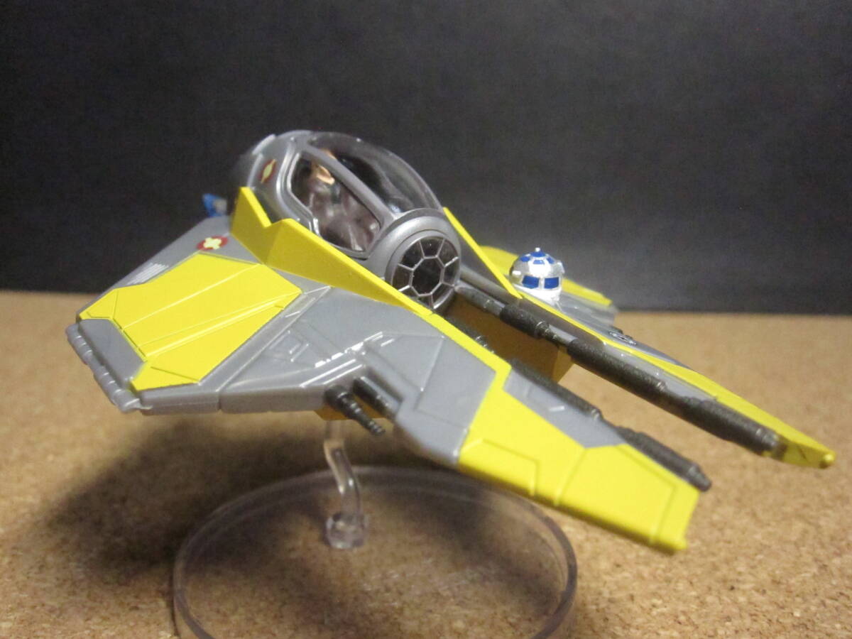 ☆ジェダイ・インターセプター(アナキン・スカイウォーカー&R2-D2)☆ホビーガチャ スター・ウォーズ ジェダイ インター・セプター☆拍卖