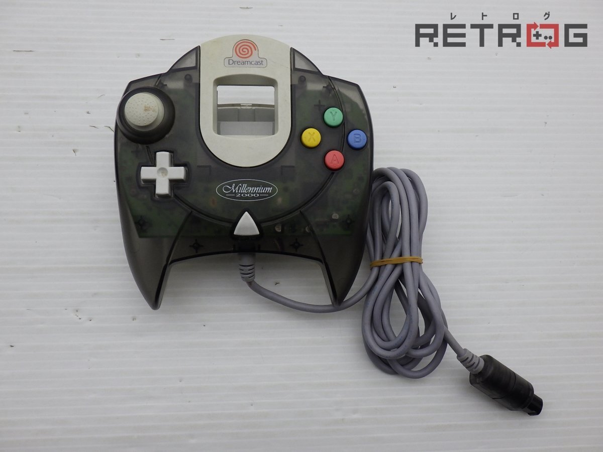 ドリームキャスト・コントローラ ミレニアム HKT-7700-04 スモーク ドリームキャスト DC拍卖