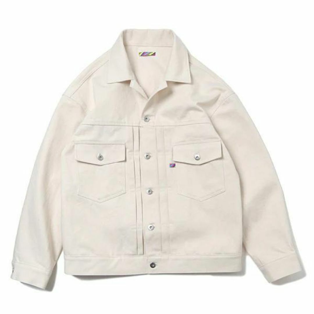 新品未使用☆is-ness/イズネス 2nd セカンドタイプ トラッカー ジャケット Gジャン ジージャン拍卖