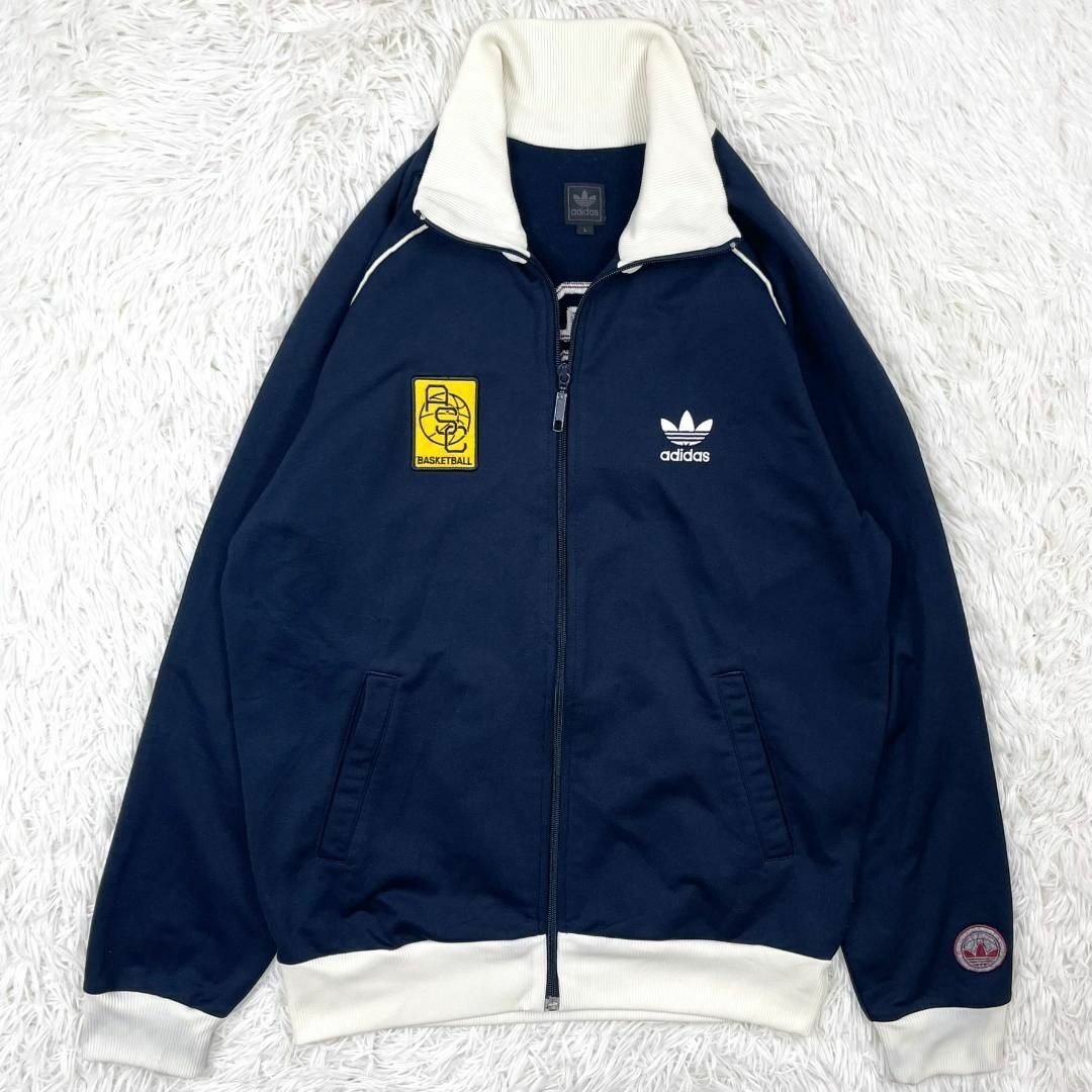 adidas/アディダス ASC トラックジャケット ジャージ バスケ Lサイズ拍卖