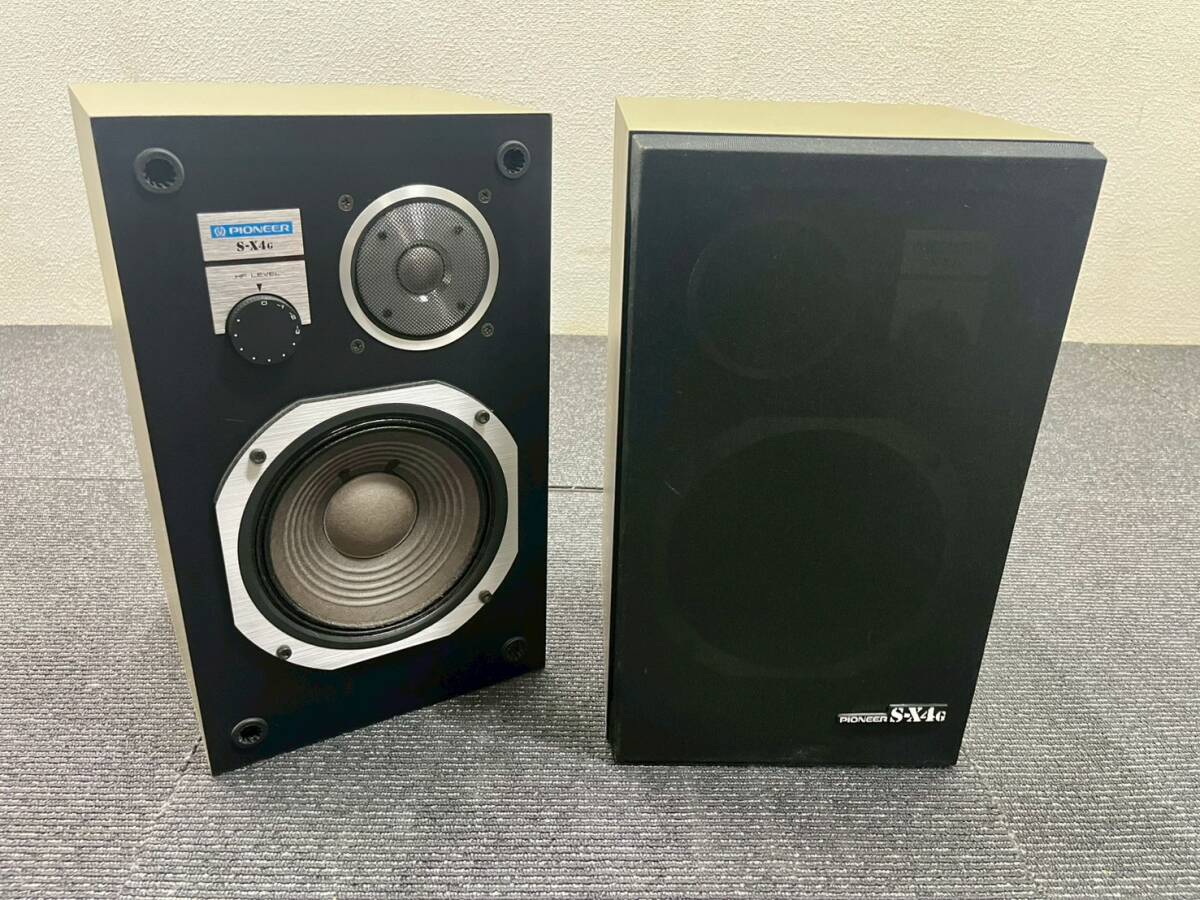 2510-122 PIONEER パイオニア S-X4G スピーカー ペア 音響機器拍卖