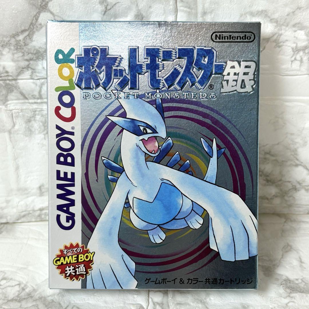 GAME BOY COLOR ポケットモンスター銀 ルギア ゲームボーイカラー ポケモン ルギア 拍卖