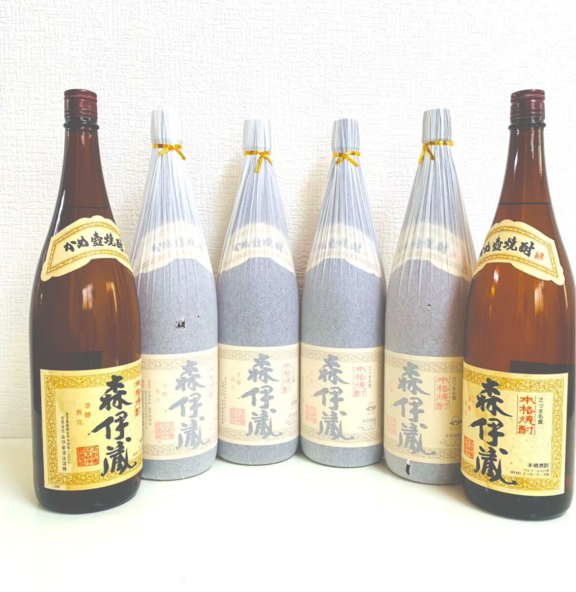【入手困難・極上6本セット】森伊蔵 1.8L×6本 本格芋焼酎 森伊蔵酒造 佐川急便発送 送料無料 希少プレミア焼酎 高級 贈答用 拍卖