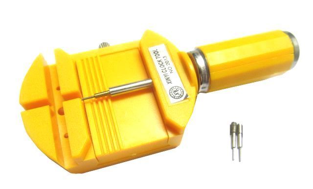 送料無料 時計 ブレス ベルトコマ抜き バンドピン外し 替えピン2本付拍卖